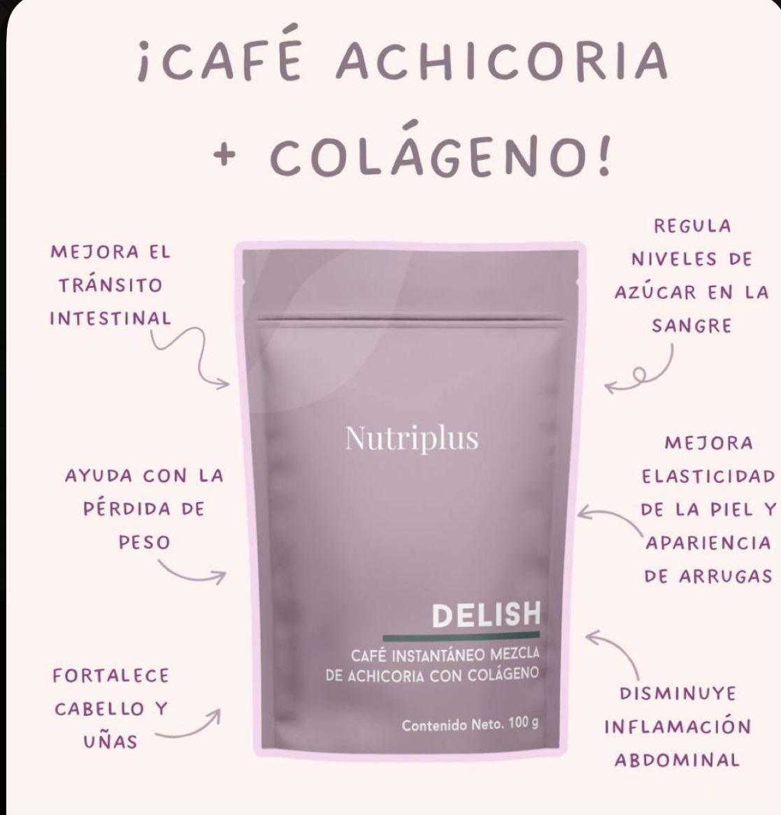 ✨☕ Café Instantáneocon Chicory y Colágeno