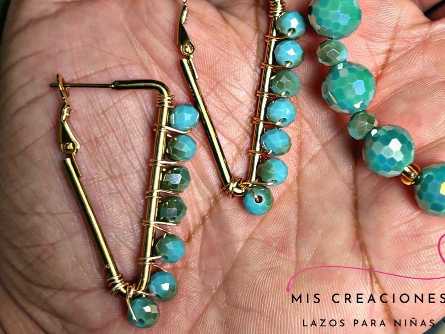 Aretes alambrados