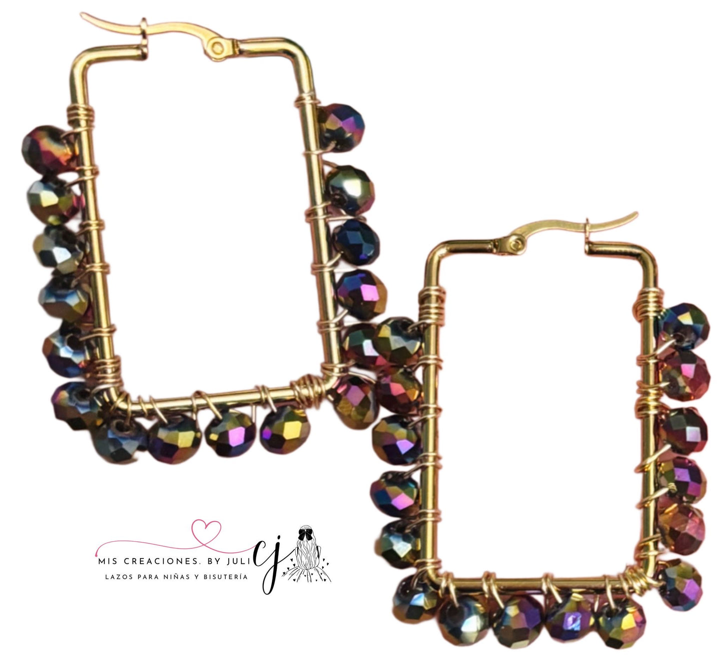 Aretes alambrados