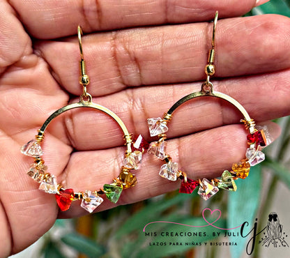 Aretes alambrados