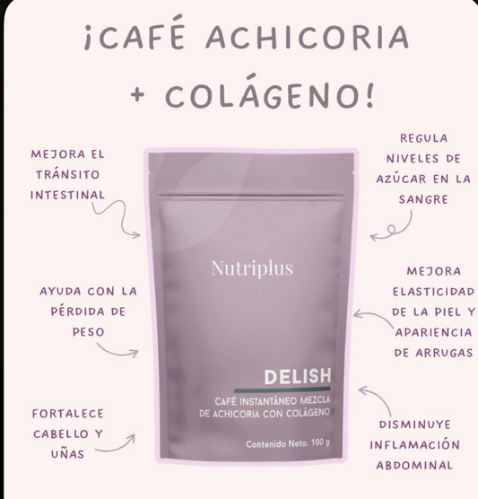 ✨☕ Café Instantáneocon Chicory y Colágeno