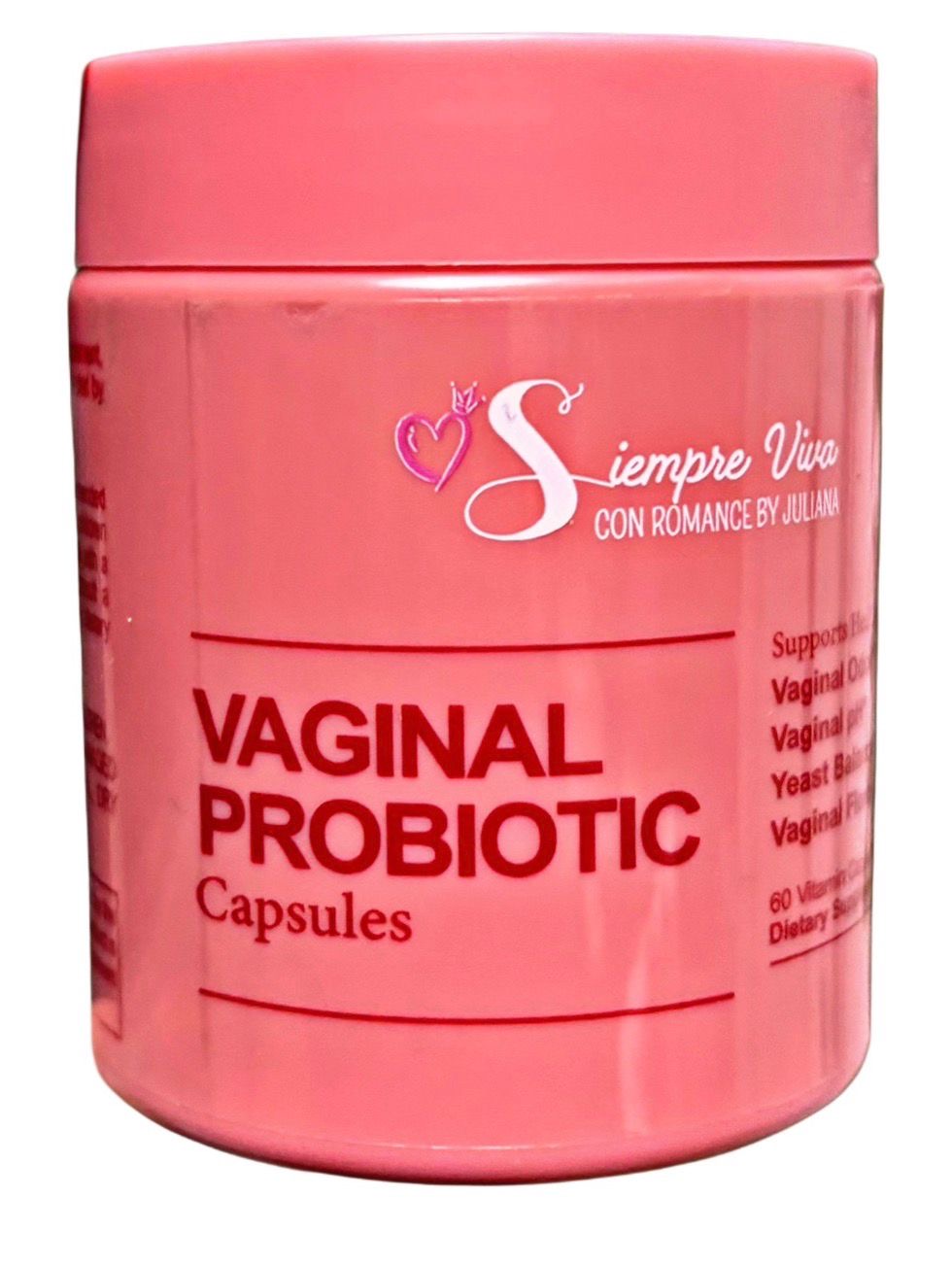 Siempre Viva con Romance by Juliana Vaginal Probiotic